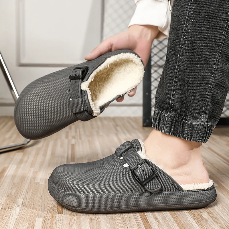 Men Winter Slippers Adjustable - Outdoor Lighting For Your Home ulasan dan harga