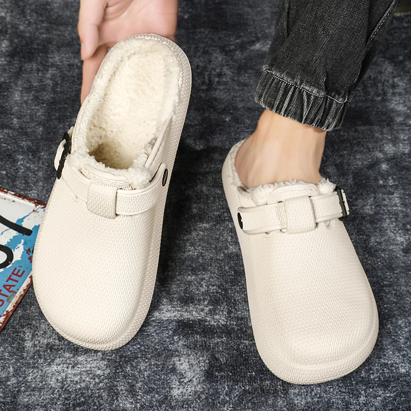 Men Winter Slippers Adjustable - Outdoor Lighting For Your Home ulasan dan harga
