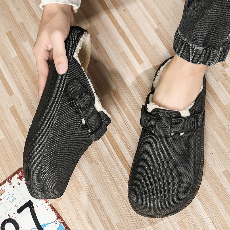 Men Winter Slippers Adjustable - Outdoor Lighting For Your Home ulasan dan harga