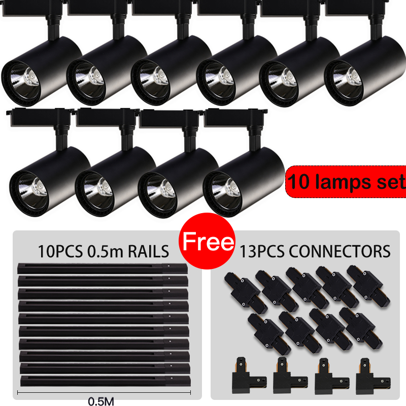 Track Light 50W High-bright Ce - Outdoor Lighting Track ulasan dan harga