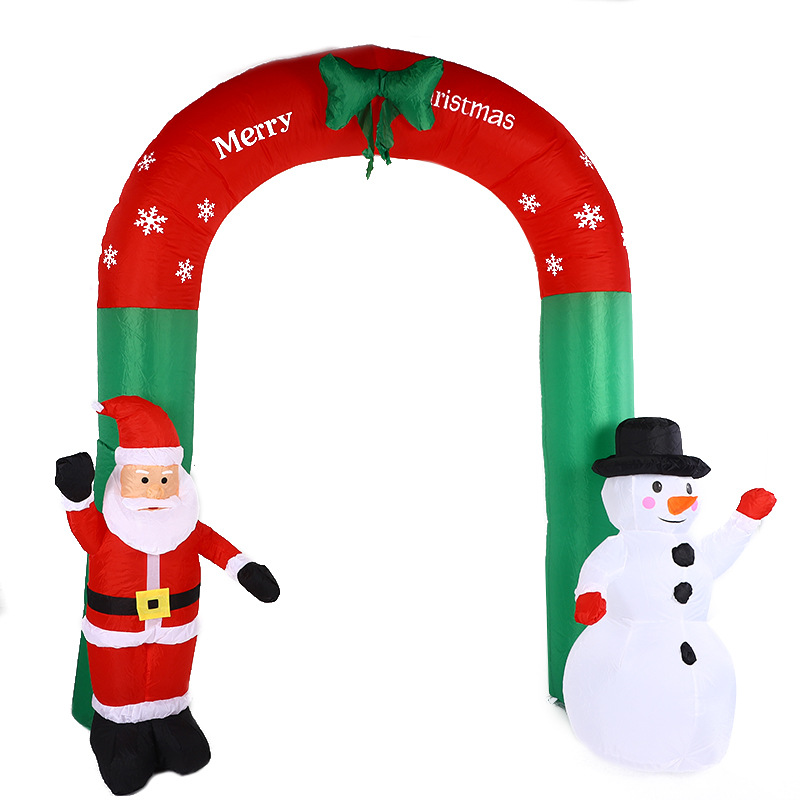 Christmas Inflatable Santa Sno - Outdoor Lighting Effects ulasan dan harga