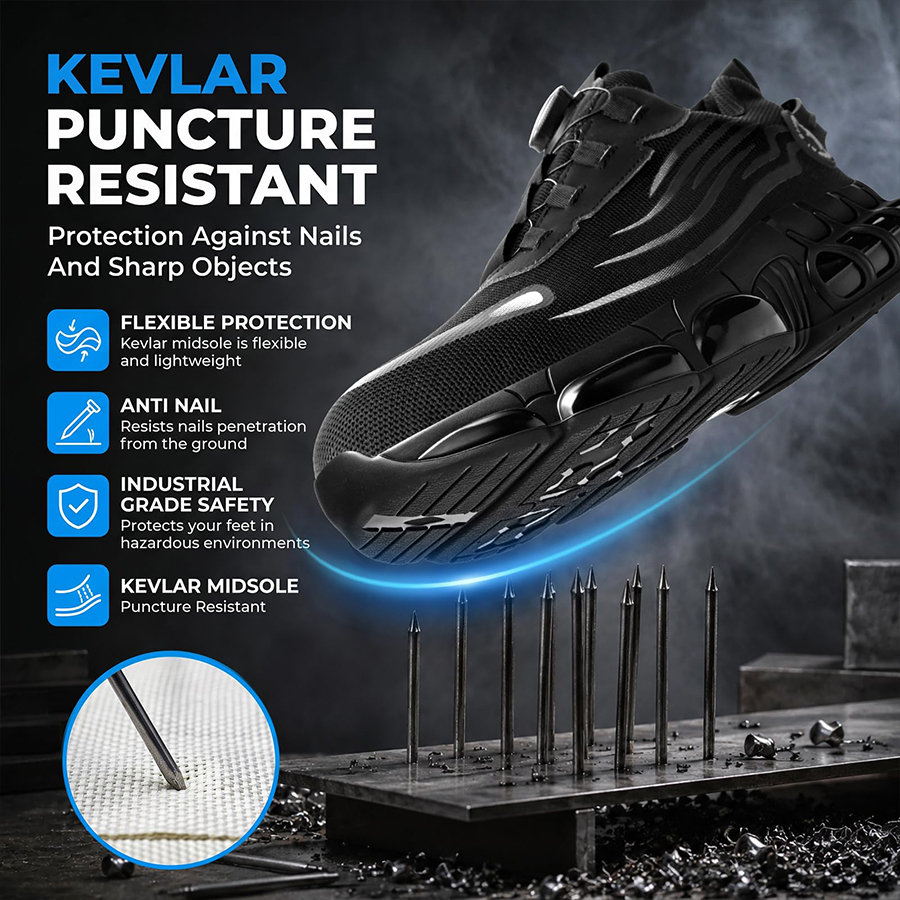 Halloween Black Safety Shoes F - Outdoor Lighting Black ulasan dan harga